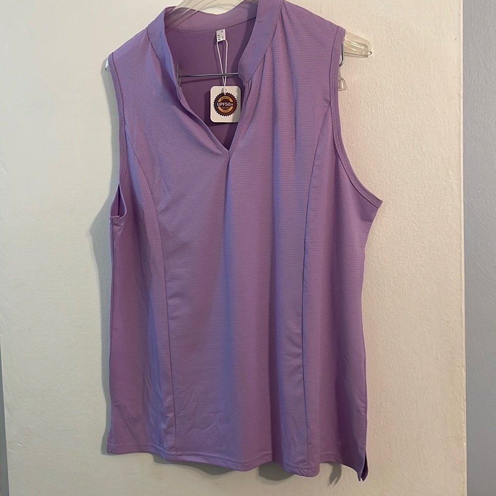 NWT, WE1FIT ultraviolet protection cooling fabric top (UPF50+), NWT